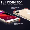 Techsuit - Shockproof Átlátszó Ütésálló Szilikon tok - iPhone 7 Plus / iPhone 8 Plus - Átlátszó