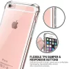 Techsuit - Shockproof Átlátszó Ütésálló Szilikon tok - iPhone 5/ iPhone 5s/ iPhone SE - Átlátszó