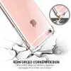 Techsuit - Shockproof Átlátszó Ütésálló Szilikon tok - iPhone 5/ iPhone 5s/ iPhone SE - Átlátszó