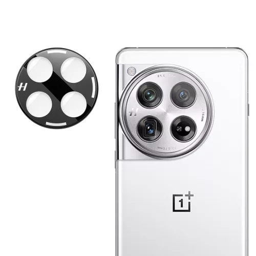 Techsuit - Full Camera - Kameravédő üvegfólia - OnePlus 12 - Fekete