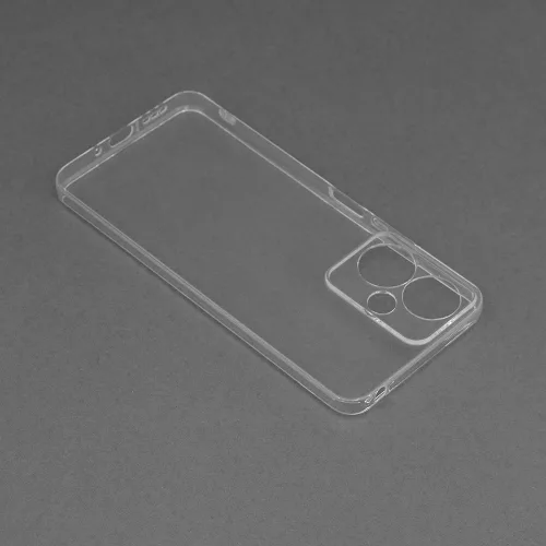 Techsuit - Clear Silicone (Kamera védővel) - Xiaomi Redmi 13C 5G - Átlátszó tok