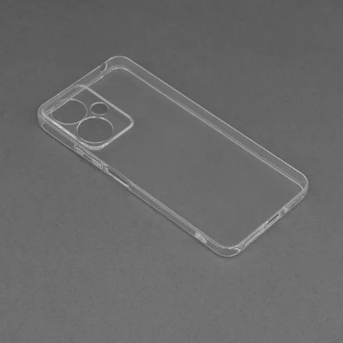 Techsuit - Clear Silicone (Kamera védővel) - Xiaomi Redmi 13C 5G - Átlátszó tok