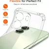 Techsuit - Shockproof Átlátszó Ütésálló Szilikon tok - Xiaomi Redmi 13C 4G / Poco C65 - Átlátszó