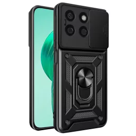 Techsuit - CamShield ütésálló tok - Honor X8b - Fekete