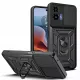 Techsuit - CamShield ütésálló tok - Motorola Moto G34 / Moto G45 - Fekete
