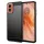 Techsuit - Carbon szilikon tok - Motorola Moto G04 / Moto G04s / Moto G24 / G24 Power / Moto E14 - Fekete