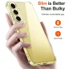 Techsuit - Shockproof Átlátszó Ütésálló Szilikon tok - Samsung Galaxy S24 - Átlátszó