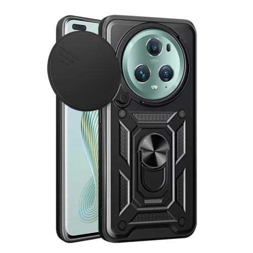 Techsuit - CamShield ütésálló tok - Honor Magic5 Pro - Fekete