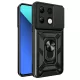 Techsuit - CamShield ütésálló tok - Xiaomi Redmi Note 13 4G - Fekete