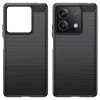 Techsuit - Carbon szilikon tok - Xiaomi Redmi Note 13 4G - Fekete