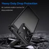 Techsuit - Carbon szilikon tok - Xiaomi Redmi Note 13 4G - Fekete