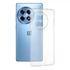 Techsuit - Clear Silicone - OnePlus 12R - Átlátszó tok