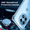 Techsuit - Shockproof Átlátszó Ütésálló Szilikon tok - OnePlus 12R - Átlátszó
