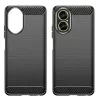 Techsuit - Carbon szilikon tok - Realme C67 4G - Fekete