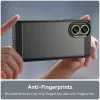 Techsuit - Carbon szilikon tok - Realme C67 4G - Fekete