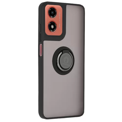 Techsuit - Glinth - Motorola Moto G04 / Moto G04s / Moto G24 / Moto E14 - Fekete