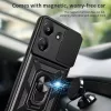 Techsuit - CamShield ütésálló tok - Xiaomi Redmi 13C 5G - Fekete