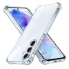 Techsuit - Shockproof Átlátszó Ütésálló Szilikon tok - Samsung Galaxy A55 5G - Átlátszó