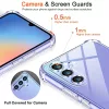 Techsuit - Shockproof Átlátszó Ütésálló Szilikon tok - Samsung Galaxy A55 5G - Átlátszó