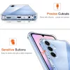 Techsuit - Shockproof Átlátszó Ütésálló Szilikon tok - Samsung Galaxy A25 5G - Átlátszó