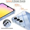 Techsuit - Shockproof Átlátszó Ütésálló Szilikon tok - Samsung Galaxy A25 5G - Átlátszó