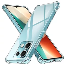   Techsuit - Shockproof Átlátszó Ütésálló Szilikon tok - Xiaomi Redmi Note 13 5G - Átlátszó