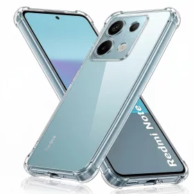   Techsuit - Shockproof Átlátszó Ütésálló Szilikon tok - Xiaomi Redmi Note 13 Pro 5G / Poco X6 - Átlátszó