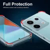 Techsuit - Shockproof Átlátszó Ütésálló Szilikon tok - Xiaomi Redmi Note 13 Pro 5G / Poco X6 - Átlátszó