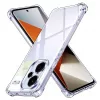 Techsuit - Shockproof Átlátszó Ütésálló Szilikon tok - Xiaomi Redmi Note 13 Pro+ 5G - Átlátszó
