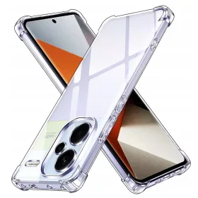   Techsuit - Shockproof Átlátszó Ütésálló Szilikon tok - Xiaomi Redmi Note 13 Pro+ 5G - Átlátszó
