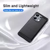 Techsuit - Carbon szilikon tok - Xiaomi Redmi Note 13 Pro 4G / Poco M6 Pro 4G - Fekete