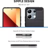 Techsuit - Carbon szilikon tok - Xiaomi Redmi Note 13 Pro 4G / Poco M6 Pro 4G - Fekete