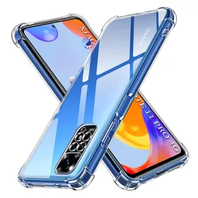   Techsuit - Shockproof Átlátszó Ütésálló Szilikon tok - Xiaomi Redmi Note 11 Pro 4G / Note 11 Pro 5G / Note 12 Pro 4G - Átlátszó