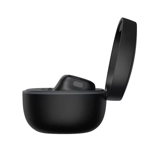 Baseus - Bowie WM01 vezeték nélküli fülhallgató (NGTW370001) - Bluetooth V5.3, TWS, 300mAh, C típusú - Fekete