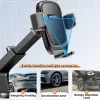 Yesido - Autós tartó (C262) - Grativációs karok, Műszerfalra vagy szélvédőre - Black
