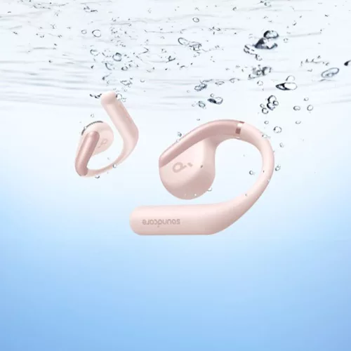 Anker - Vezeték nélküli fülhallgató SoundCore AeroFit (A3872G51) - Sporthoz, Bluetooth, Vízálló - Rózsaszín