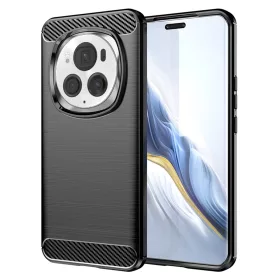 Techsuit - Carbon szilikon tok - Honor Magic6 Pro - Fekete