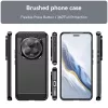 Techsuit - Carbon szilikon tok - Honor Magic6 Pro - Fekete