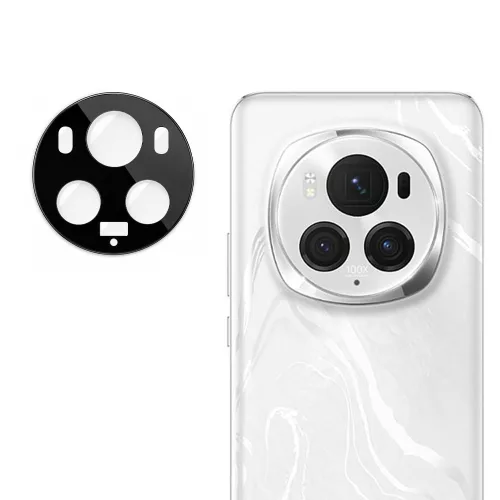 Techsuit - Full Camera - Kameravédő üvegfólia - Honor Magic6 Pro - Fekete