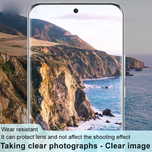 Techsuit - Full Camera Glass - Honor Magic6 Pro - Black