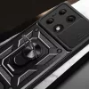 Techsuit - CamShield ütésálló tok - Xiaomi Redmi Note 13 Pro 4G / Poco M6 Pro 4G / Note 14S 4G - Fekete
