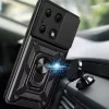 Techsuit - CamShield ütésálló tok - Xiaomi Redmi Note 13 Pro 4G / Poco M6 Pro 4G / Note 14S 4G - Fekete