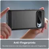 Techsuit - Carbon szilikon tok - Google Pixel 9 Pro / 9 - Fekete