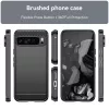 Techsuit - Carbon szilikon tok - Google Pixel 9 Pro XL - Fekete