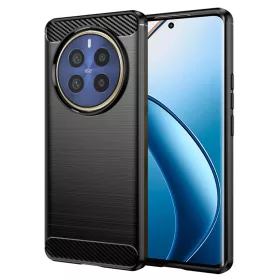  Techsuit - Carbon szilikon tok - Realme 12 Pro / 12 Pro+ - Fekete
