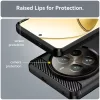 Techsuit - Carbon szilikon tok - Realme 12 Pro / 12 Pro+ - Fekete