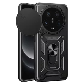  Techsuit - CamShield ütésálló tok - Xiaomi 14 Ultra - Fekete