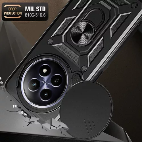 Techsuit - CamShield ütésálló tok - Xiaomi 14 Ultra - Fekete