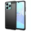 Techsuit - Carbon szilikon tok - Realme C51 / Note 50 - Fekete
