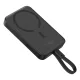Baseus - Power Bank Mágneses Mini (P1002210B113-00) - MagSafe, 2x USB-C, Lightning, 30W, Gyorstöltés, 10000mAh - Fekete